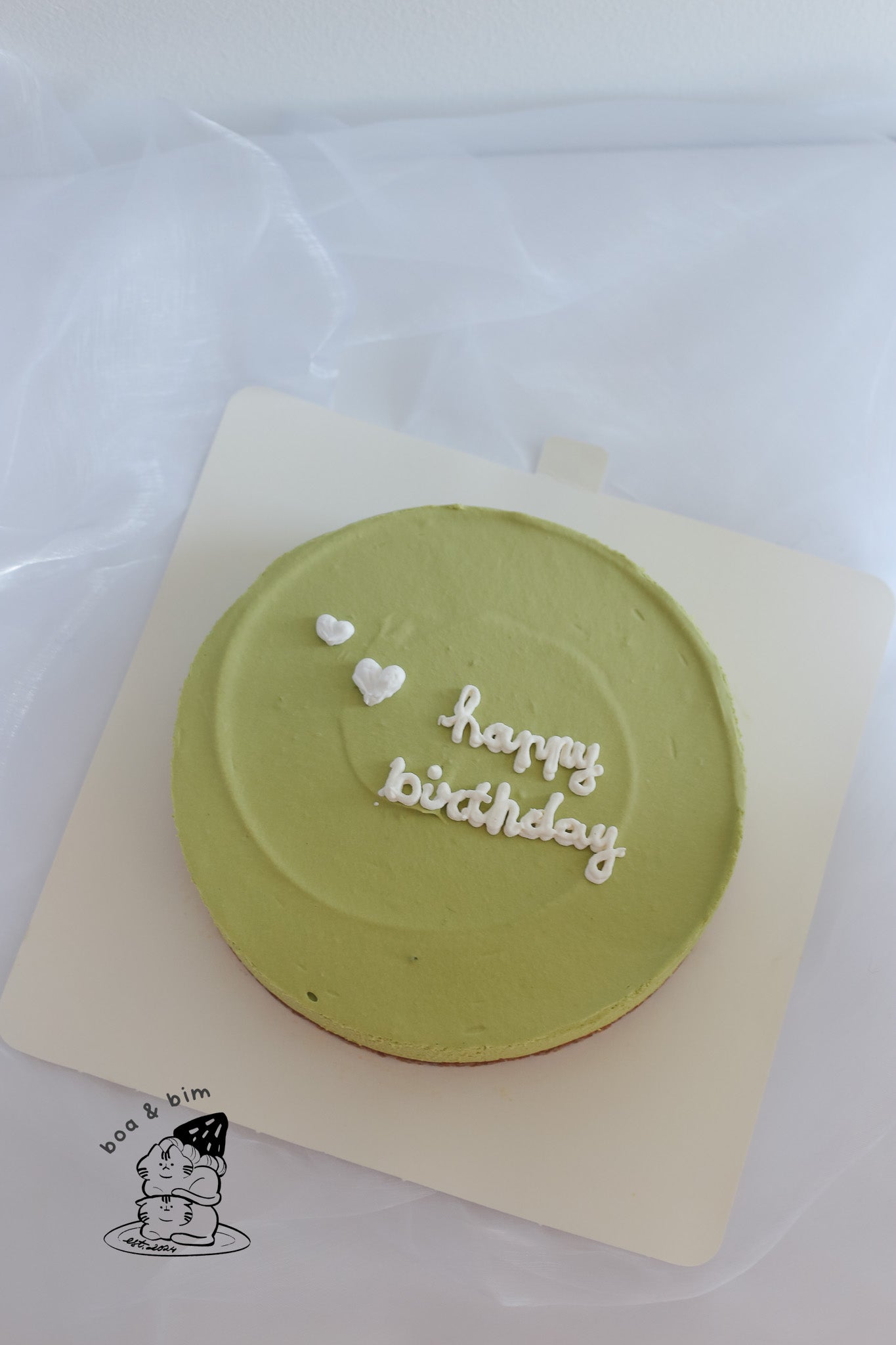 Matcha cheesecake