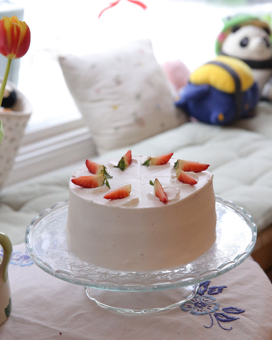 Vanilla-fruits cake (L)