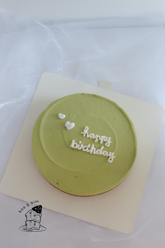 Matcha cheesecake